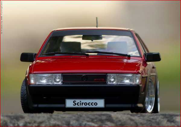 1:18 VW Scirocco MK2 GTi - Rot Edition + RSL Style inkl. OVP